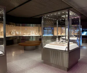 SFO Terminal 2 museum exhibit