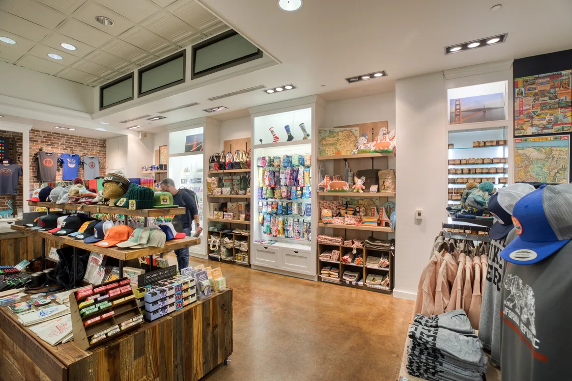 Clothing and souvenirs by local Bay Area creatives at We Are SFC