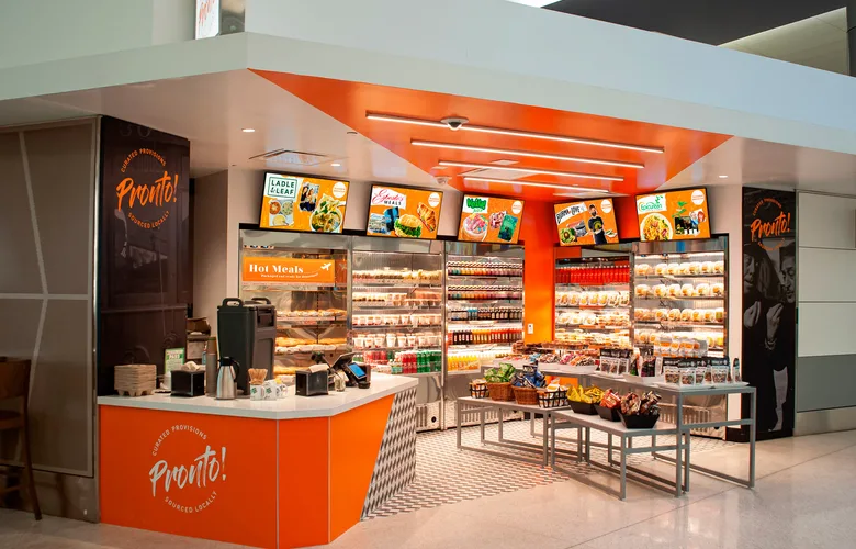 Front of Pronto at SFO