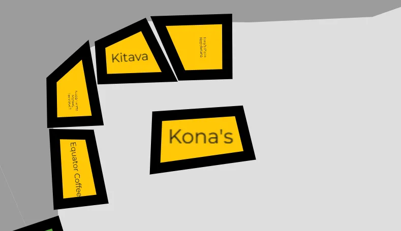 SF Eats food hall map